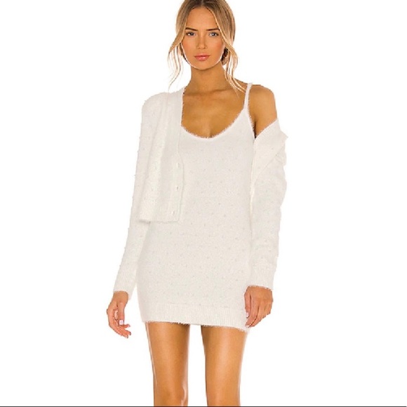 MAJORELLE Dresses & Skirts - Majorelle Shoshanna Dress in Cream